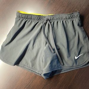 Nike Track Shorts w/ Compression Shorts Built In